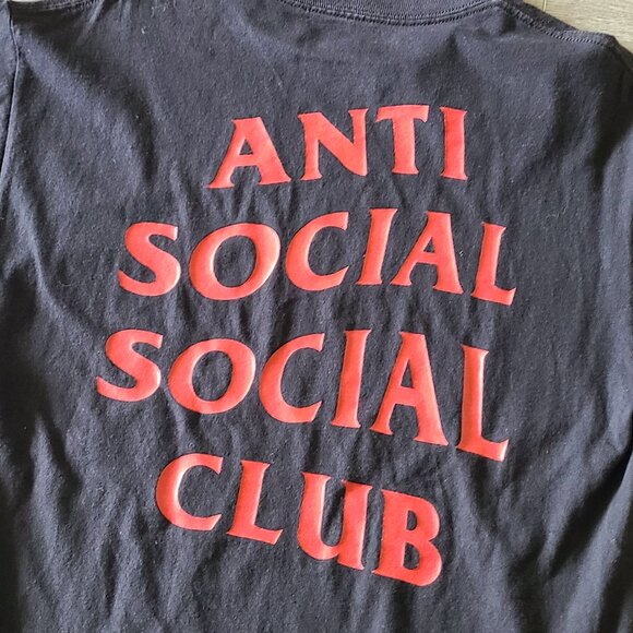 Anti Social Social Club Black Rose t-shirt - Picture 4 of 5